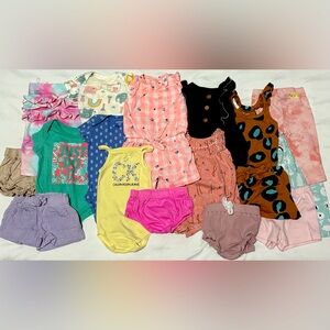 3-6m Baby Girl 17 Piece Clothing Bundle